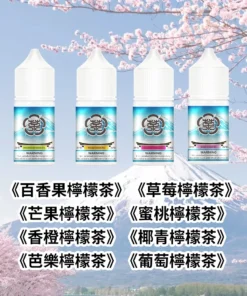 富士山電子煙油 30ML / 35MG | 8款果香冰涼丁鹽煙油 - 專為小煙設計