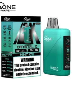 💎 AONE Crystal X 水晶二代電子菸 — 雙芯 × 12000口 × 高質感回歸