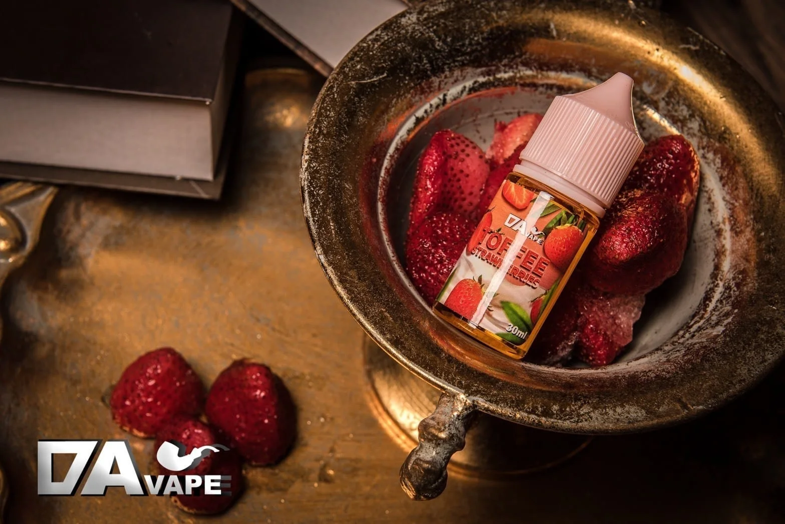 DAVAPE TOFFEE STRAWBERRIES  小煙油