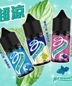 Airwaves 極酷薄荷口香糖小煙油 | 風暴級涼感 | 30ml大容量 | 30mg尼古丁鹽 | 正品原裝
